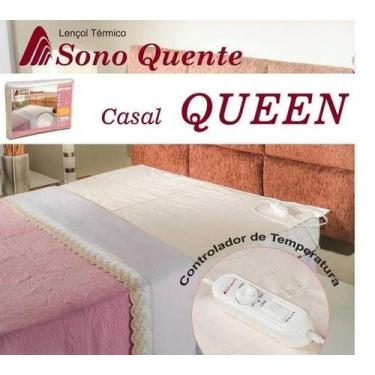 Imagem de Lencol térmico casal/queen 10 temp.  sono quente - Pé de Apoio, 220 V