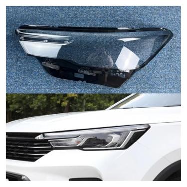 Imagem de Tampas de farol automotivo, compatível com roewe rx3 2021 2022, capa de lente de farol dianteiro, abajur, lâmpada principal, luz, escudo de vidro(Left)
