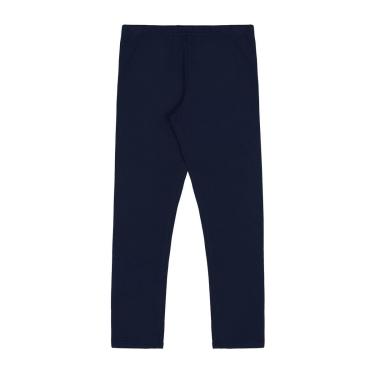 Imagem de Calça Legging Infantil Menina Cotton Marinho Alakazoo-Feminino