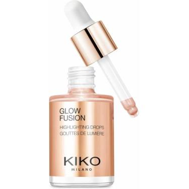 Imagem de Iluminador Facial Glow Fusion Highlighting Drops Kiko Milano Tom Da Ma