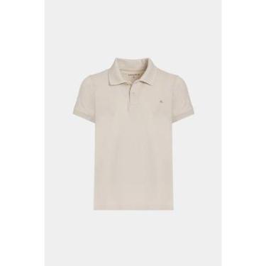 Imagem de Polo Aramis Algodão Básica Manga Curta Linho-Masculino