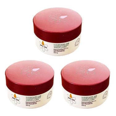 Imagem de Kit 4 Mascara Que Restaura E Com Brilho Doce Raiz 200g De Extrato De Batata Doce