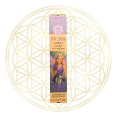 Imagem de Incenso Goloka Vareta Linha Rituais Elementais Sabor:CANELA, LAVANDA