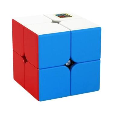 Imagem de Cubo De Velocidade 2x2x2 MoYu Meilong Sem Adesivos, Quebra-Cabeça Mági