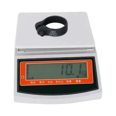 Imagem de Abraçadeira De Selim De Carbono Para Bicicleta 31.8/34.9mm 9g Com Para