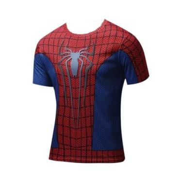 Imagem de Camiseta Marvel Animation Spider-Man E Capitão América Para Crianças E