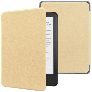 Imagem de Capa inteligente para Kindle Paperwhite de 7 polegadas, edição exclusiva, Kindle Colorsoft Signature Edition 12ª geração, suporte para estação de carregamento sem fio, capa durável ultrafina e leve