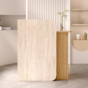 Imagem de Balcão de recepção com gaveta trancável - Solução de finalização de compra moderna para lojas de roupas, salões de beleza e ambientes de varejo