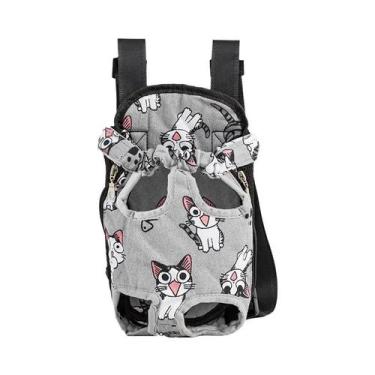 Imagem de Mochila De Transporte Para Cães E Gatos Em Malha Camuflada, Bolsa De O