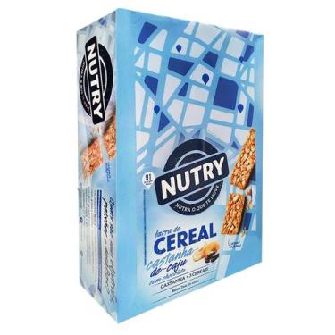 Imagem de Barra Cereais Castanha de Caju com Chocolate Nutry 528GR c/ 24 unid. -