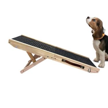 Imagem de Escadas Para Animais - 4 Níveis Altura Anti-Deslizante - Degraus Para Cachorros Pequenos Acesso À Cama - Cães Idosos Com Lesões Porte Pequeno E Médio Acesso A Sofá Cadeira Quarto