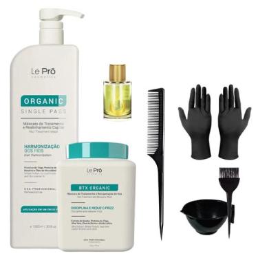 Imagem de Kit Organic Single Pass 1l + Btox Organic 1 Kg - Le Pro Cosmetics