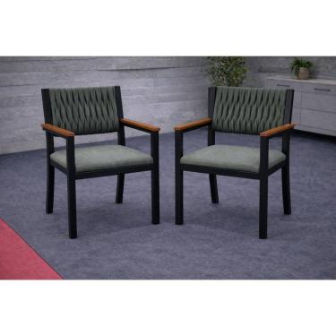 Imagem de Kit 2 cadeiras náutica com braço área externa Milon Solare