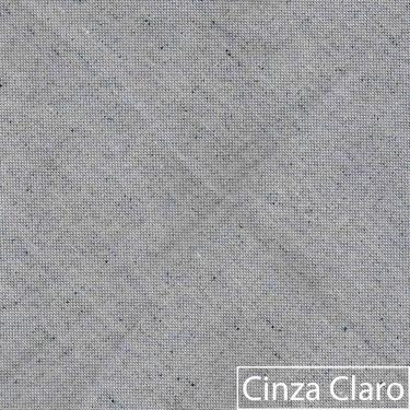 Imagem de Kit Sofá Curvo França 250cm L.e E 2 Poltronas Luiza Max Conforto, Elegância E Design Moderno Linho Cinza Claro