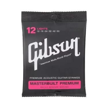 Imagem de Conjunto De Cordas Para Guitarra Gibson Folk Soundtrack Acessórios Ess