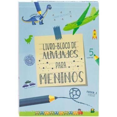 Imagem de Livro - Livro-Bloco de Atividades... Meninos