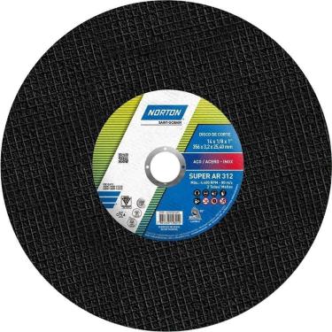 Imagem de Disco De Corte, 356 Mm X 3,2 Mm X 25,40 Mm. Ar 312 Norton Ostenvonder