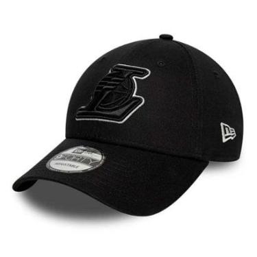 Imagem de Boné New Era 9Forty LA Lakers NBA Team Outline Black-Masculino