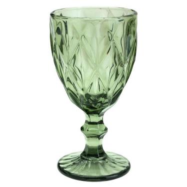 Imagem de Taça para Água Diamond Lyor Verde 350 ml