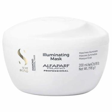 Imagem de Máscara Semi Di Lino Diamond Alfaparf 200ml Hidratação Brilho Extremo 