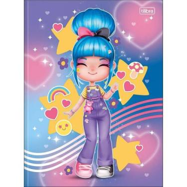 Imagem de Caderno Costurado Tilibra Universitário  Capa Dura La Liz 80 Folhas - 