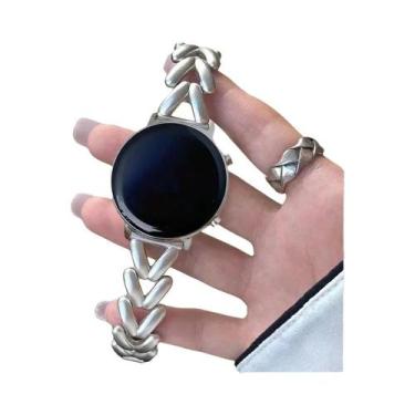 Imagem de Pulseira De Cadeia De Aço Inoxidável De 22mm E 20mm Para Samsung Galax