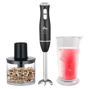 Imagem de Mixer 2 em 1 Turbo 500W 127V 2 Velocidades Preto - Kian