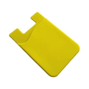 Imagem de Porta-cartões Adesivo Fino De Silicone Para Cartões De Crédito, Identi