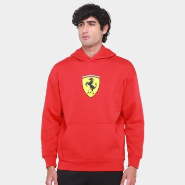 Imagem de Moletom Com Capuz Puma Ferrari Race Big Shield Masculino-Masculino