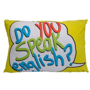 Imagem de Fronha English em Malha 100% Algodão 48CM X 68CM 01 Peça Branco Portallar