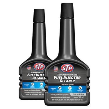 Imagem de 2 Stp Fuel Injector Clean Aditivo Limpa Bico Injetor Gasolina