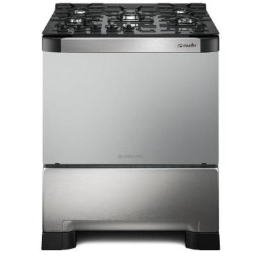 Imagem de Fogão 5 Bocas Mueller Decorato Vetro Inox, Inox, Bivolt