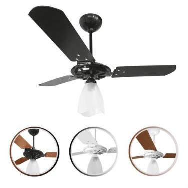 Imagem de Ventilador Teto Yris 150W Ventex Potente Silencioso Turbo Econômico 3 