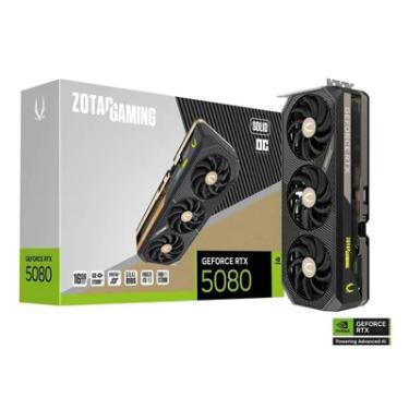 Imagem de Placa De Video Zotac Nvidia Geforce RTX 5080 Solid Oc 16gb Gddr7 256 Bits - Zt-b50800j-10p