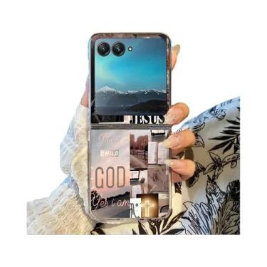 Imagem de Capa De Telefone Motorola Razr 60 50 Ultra 40 Com Padrão De Ilustração