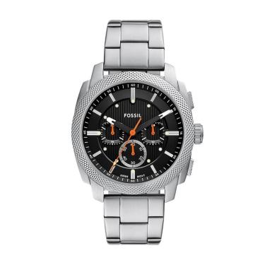 Imagem de Relógio Fossil Masculino Machine Prata - FS6095/1PN Relógio Fossil Masculino Machine Do...