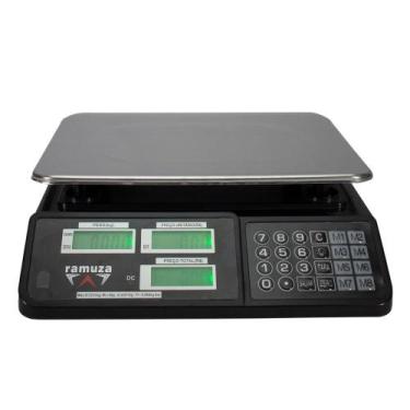 Imagem de Balança digital computadora a bateria 31Kg x 5g display cristal líquid
