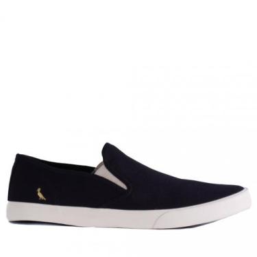 Imagem de Tênis Masculino Slip-On Reserva R751070005, Preto, Off white, 41