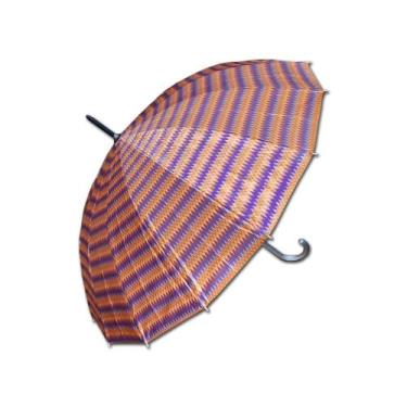 Imagem de Guarda Chuva Sombrinha Longa Auto Family Laranja Cód. 1414 - De Coraçã