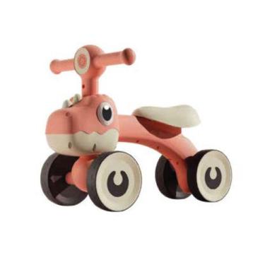 Imagem de Bicicleta De Equilíbrio 4 Rodas Bebê Sem Pedal Infantil Dino Unitoys 3