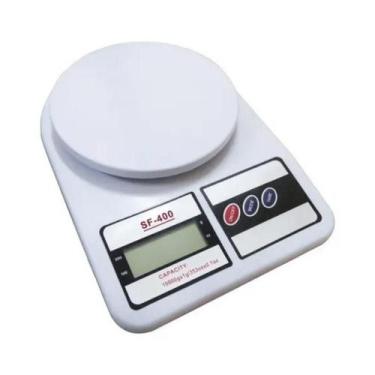 Imagem de Balança Digital Cozinha Precisão 1g 10kg Branco - Iron Tools