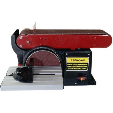 Imagem de Lixadeira Combinada de Bancada 375W Lcm-450 Lynus, 110V