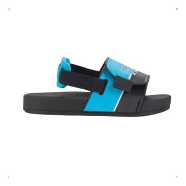 Imagem de Chinelo Infantil Masculino Rider Full 86 Slide Baby 12278, 25, Preto a