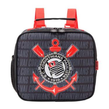 Imagem de Lancheira Térmica Escolar Infantil Timão Corinthians Logo - Xeryus, Pr