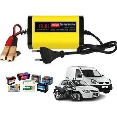 Imagem de Carregador de bateria 12v portatil bivolt 127v 220v - fL