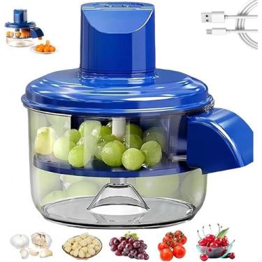 Imagem de Descascador Elétrico Automático para Frutas e Alho sem Fio - Sem marca