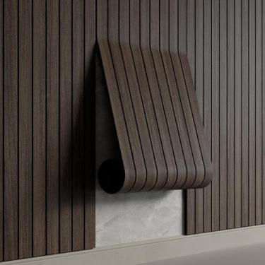 Imagem de Painel de Parede YU LI 3DH 600 x 40 cm em PVC Autoadesivo com Efeito M