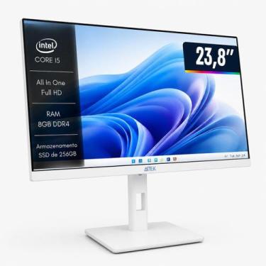 Imagem de Computador All In One Intel Core i5 16GB RAM SSD 256GB Tela 23,8 Full 