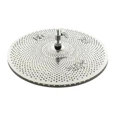Imagem de Kit de Pratos Low Volume BFC Cymbals Silex Silver Brilliant 14, 16, 18