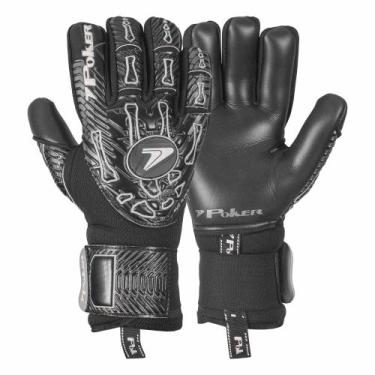 Imagem de Luva de Goleiro Profissional Poker Hug Flex 4, Pt, Pr, 8